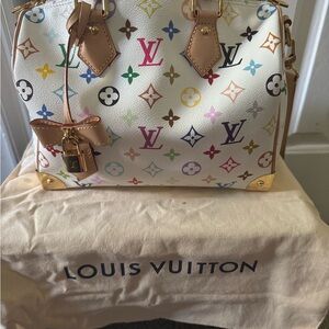 Louis Vuitton x TM 20th Anniversary White Multicolor Speedy